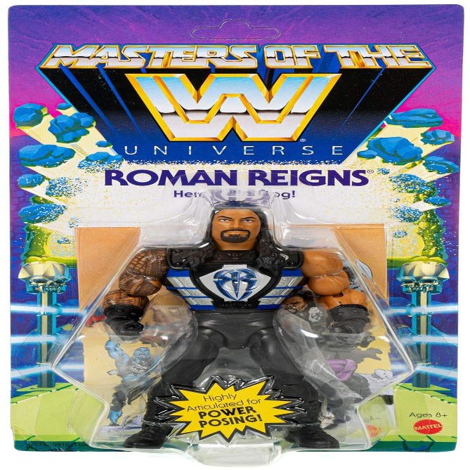 MOTU WWE Masters of The Universe Roman Reigns