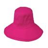 Karen Keith Bucket Hat for Sun and Outdoors, Cotton Canvas, Packable, OneSize, 3.5" Brim UPF50+ Protection (Fuchsia) view 1