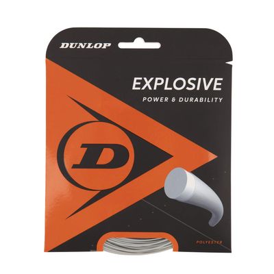 Dunlop Sports Explosive Polyester 17G Tennis String, 1 Set