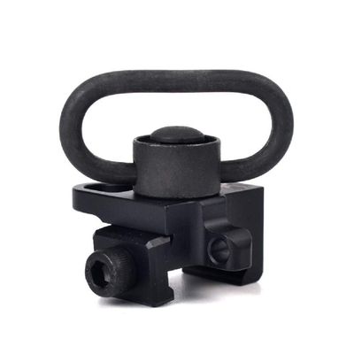 1.25'' QD Sling Swivel Quick Release Button | QD Sling Swivel Mount Attachment for 20mm Picatinny/Weaver Rail System (1 Piece)