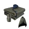 onewind Camping Blanket, Recycled Nylon Fabric Dupont Sorona Fillings, Warm, Puffy, Breathable, Windproof, Packable, Lightweight Camping Quilt for Outdoor Hiking Backpacking Travel Beach, OD Green view 1