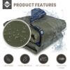 onewind Camping Blanket, Recycled Nylon Fabric Dupont Sorona Fillings, Warm, Puffy, Breathable, Windproof, Packable, Lightweight Camping Quilt for Outdoor Hiking Backpacking Travel Beach, OD Green view 3