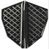 (COSMO DARTS) FIT Flight PRO Dart Flights - S-4 Black