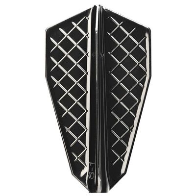 (COSMO DARTS) FIT Flight PRO Dart Flights - S-1 Black