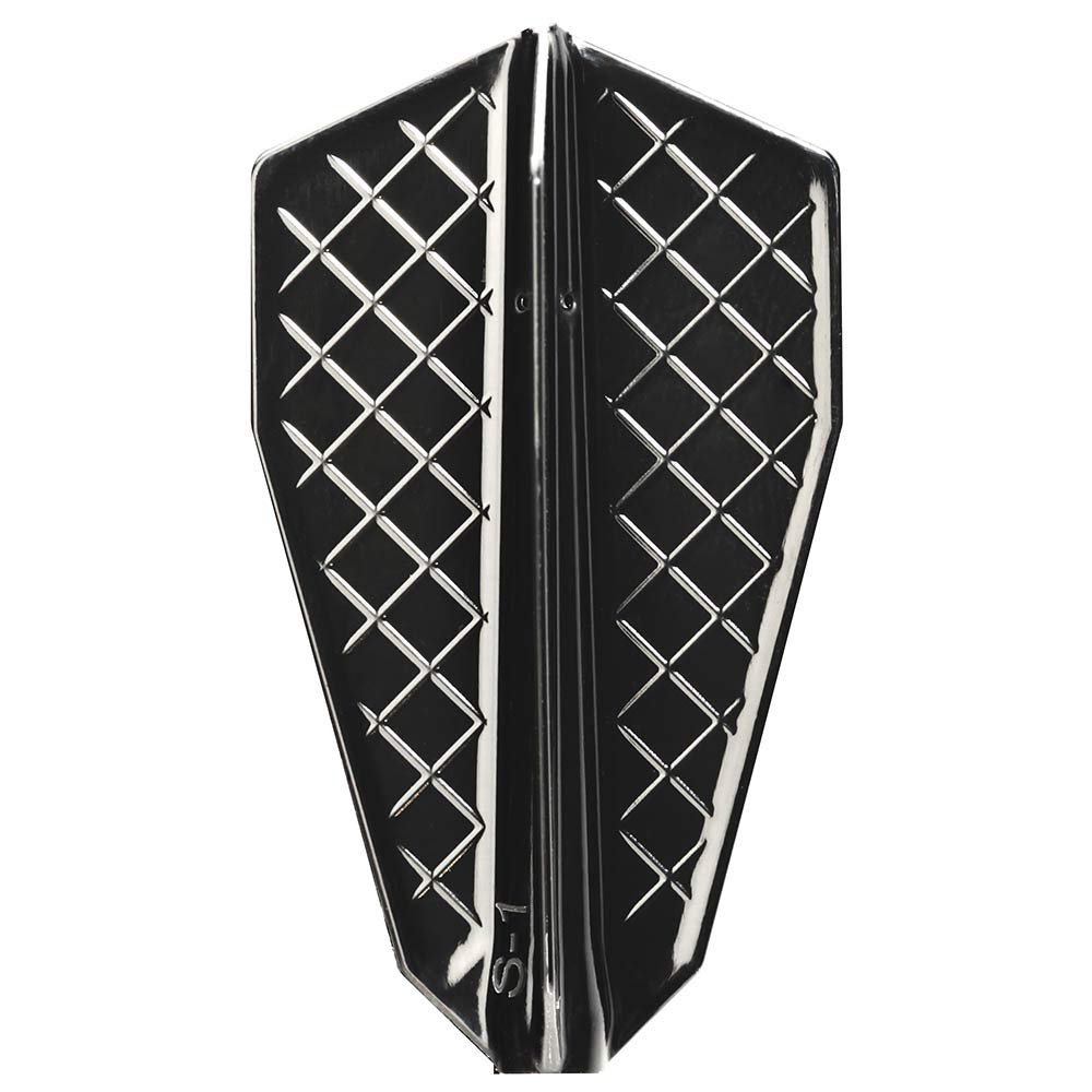 (COSMO DARTS) FIT Flight PRO Dart Flights - S-1 Black