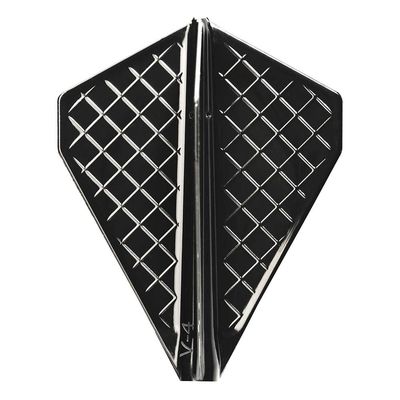 (COSMO DARTS) Fit Flight Pro Dart Flights V-4 Black