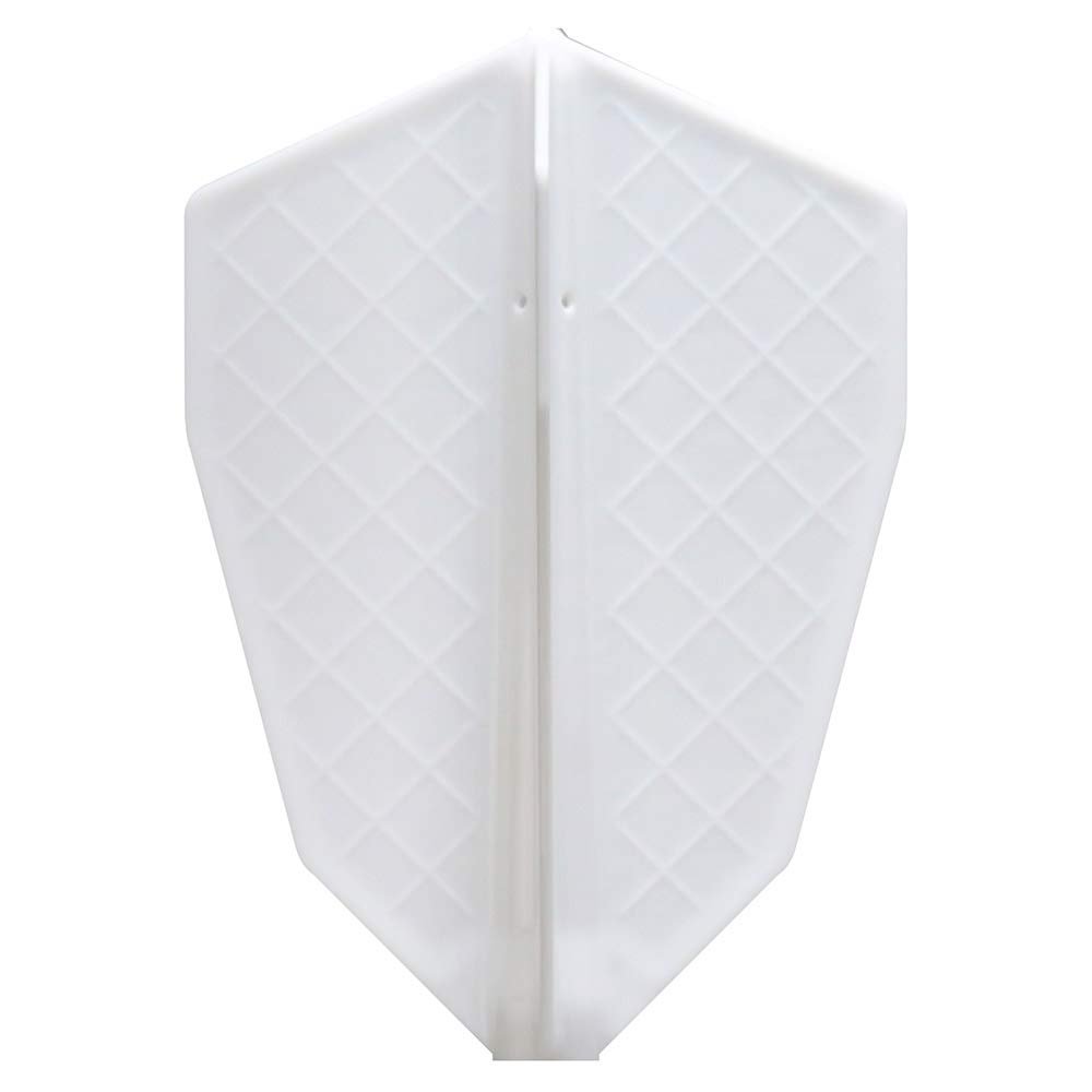 (COSMO DARTS) FIT Flight PRO Dart Flights S-3 White