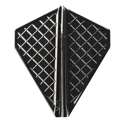 (COSMO DARTS) Fit Flight Pro Dart Flights V-5 Black