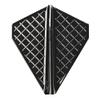 (COSMO DARTS) Fit Flight Pro Dart Flights V-5 Black
