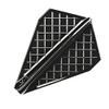 (COSMO DARTS) Fit Flight Pro Dart Flights V-3 Black view 2