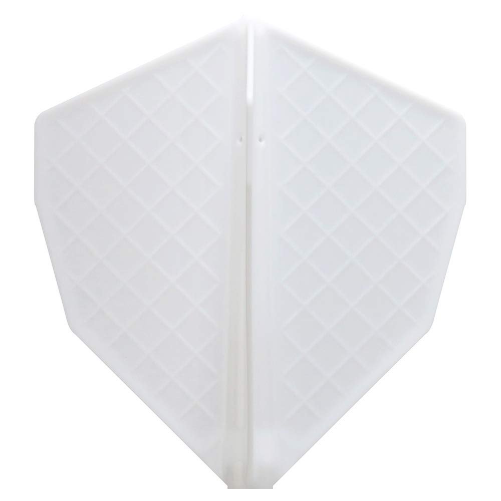 (COSMO DARTS) FIT Flight PRO Dart Flights S-6 White