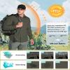 Outdoor Ventures Men's UPF 50+ UV Sun Protection SPF Hiking Shirt Long Sleeve Lightweight Quick Dry for Safari Travel Fishing Green view 4
