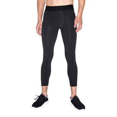 American Apparel Men's Forward 3/4 Legging, Black, Small