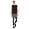 American Apparel Men's Forward 3/4 Legging, Black, Small view 2