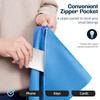 BAGAIL Camping Towel with EVA Case, Compact & Ultra Soft Microfiber Travel Towel - Super Absorbent & Lightweight Quick Dry Towels for Sports, Beach, Gym, Backpacking, Hiking and Yoga - Blue, L view 4