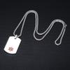 BBX JEWELRY Medical Sign Necklace Medical Alert Necklace ID Pendant for Men with Free Engraving view 4
