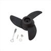 Annurssy Electric Outboard Motor Accessories Three-bladed Propeller 50LBS, 55LBS, 60LBS, 86LBS Trolling Motor view 1