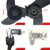 Annurssy Electric Outboard Motor Accessories Three-bladed Propeller 50LBS, 55LBS, 60LBS, 86LBS Trolling Motor view 4