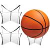 Blulu 3 Pieces Basketball Stand Holder Football Display Stand Basketball Football Soccer Holder for Volleyball Bowling Ball Display(Acrylic) view 1