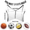 Blulu 3 Pieces Basketball Stand Holder Football Display Stand Basketball Football Soccer Holder for Volleyball Bowling Ball Display(Acrylic) view 2
