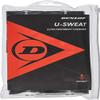 Dunlop Sports U Sweat Overgrip, 12 Grip Bag, Black view 1