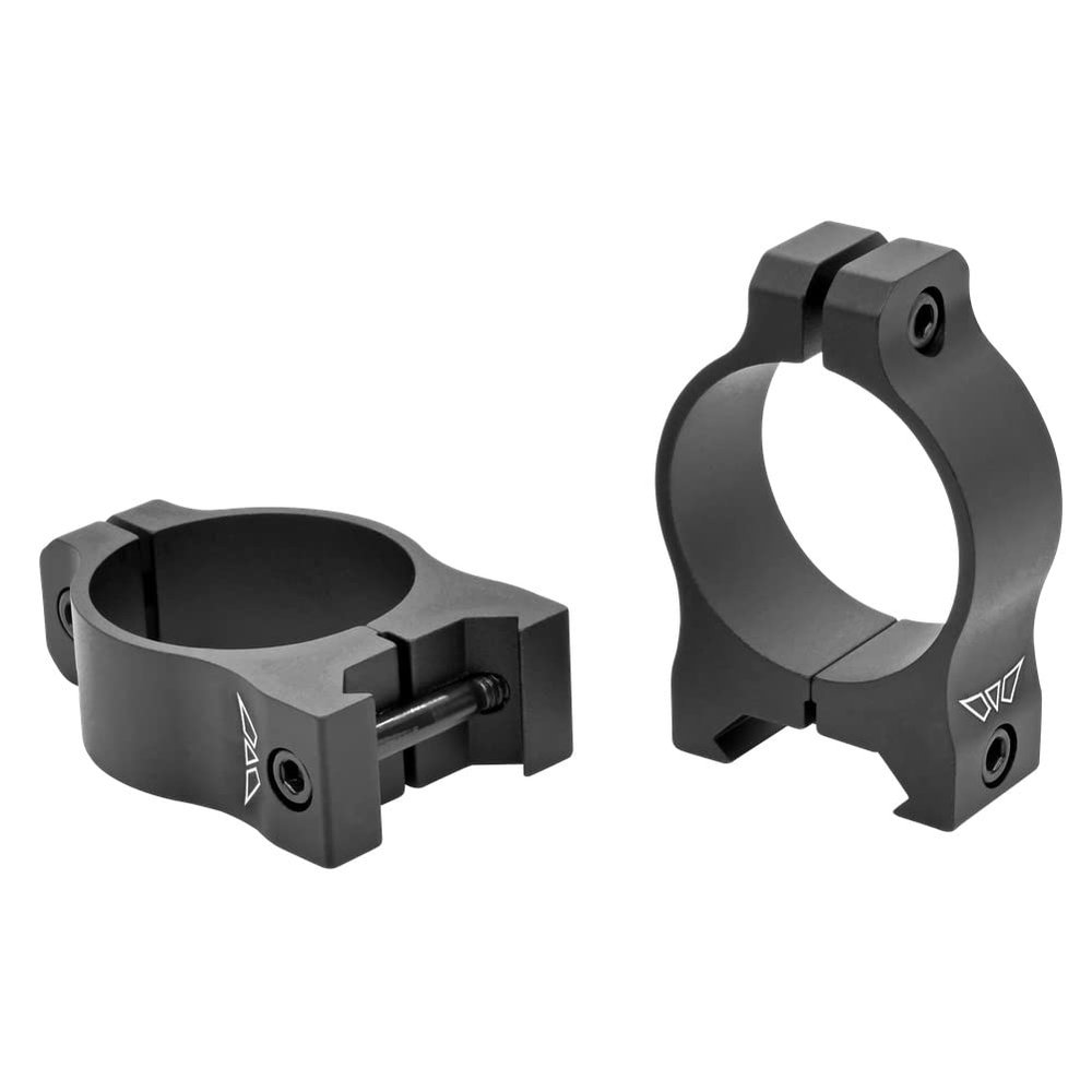 Warne Vapor Scope Rings, 30mm, Low, V413M, Black