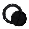 TCH Hardware 6" Round, Boat Deck Inspection Plate Hatch - Black | Pry Out Water Tight Lid | Non Slip, Easy Install Detachable Access Cover for Marine and Other Purposes view 3