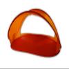 5566 POP UP SHELTER/Tent RED for Beach, Camping, Hiking, Backyard Screen, Shade view 3