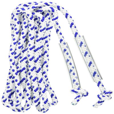 TOEI LIGHT U7025 Long Rope, Total Length 32.8 ft (10 m), Grip Portion Vinyl Tube, White x Blue