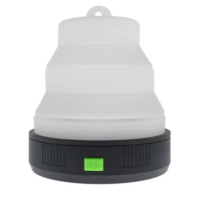 Kodiak Kompress Rechargeable Pop-Up Lantern, Compact Collapsible LED Camping Lantern with USB Charging, Portable Light for Hiking, Emergency, Power Outages, and Outdoor Use