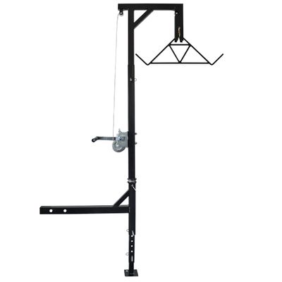 Highwild Truck Hitch Game Hoist & Gambrel - 500lbs with 360 Degree Swivel - Complete Hoist Kit (Included Winch/Gambrel)