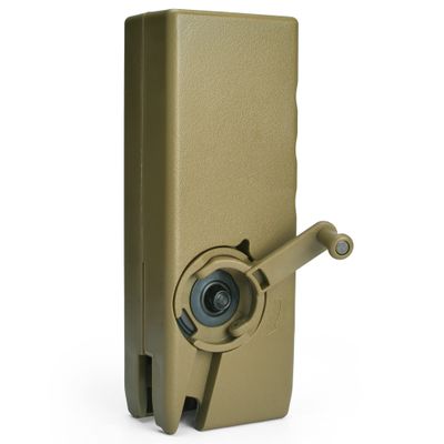 ActionUnion Airsoft Tactical Speed Loader for Hand Crank Magazine Quick Loader 1000 Rounds (Tan)