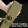 ActionUnion Airsoft Tactical Speed Loader for Hand Crank Magazine Quick Loader 1000 Rounds (Tan) view 2