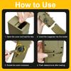 ActionUnion Airsoft Tactical Speed Loader for Hand Crank Magazine Quick Loader 1000 Rounds (Tan) view 4