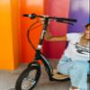 Razor EcoSmart Metro HD Electric Scooter Hub-Driven Motor - Black - FFP view 4