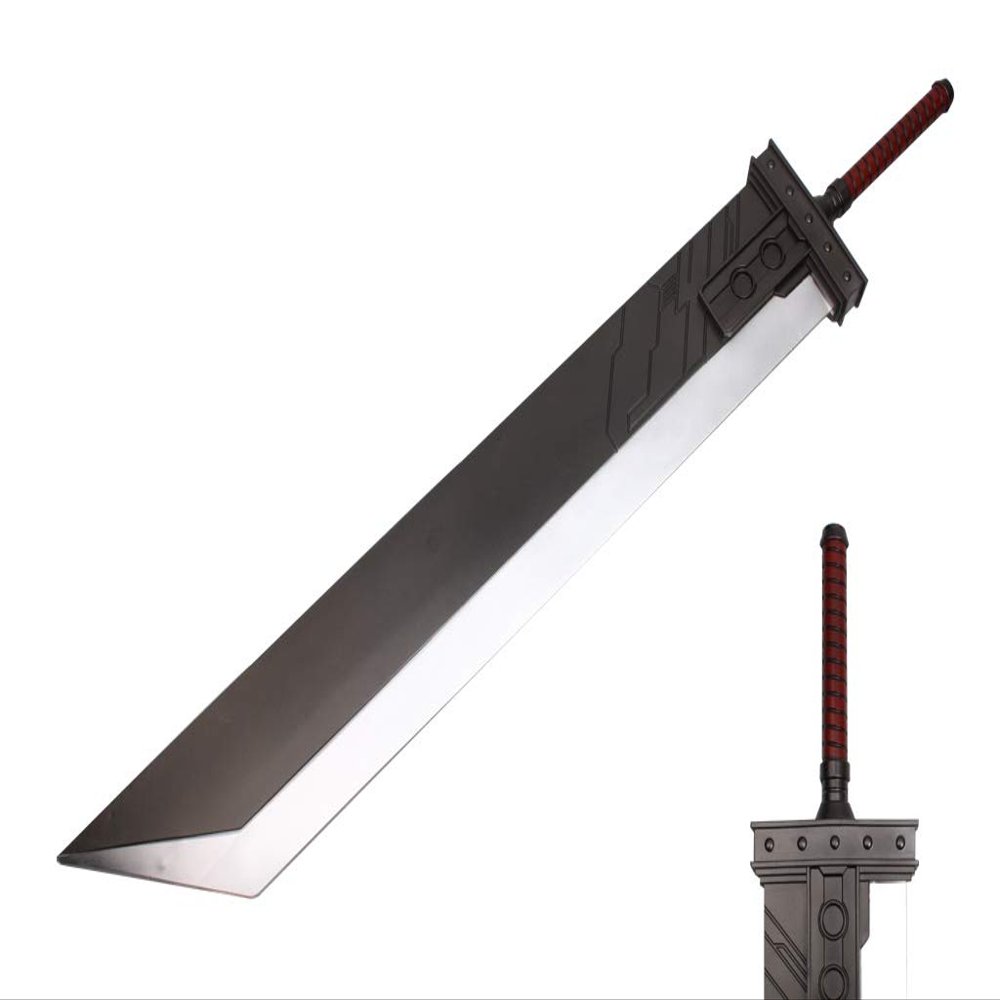 Blazing Steel Shop - 57" Fantasy PU Foam Zweihander Broad Sword with Inner Core