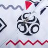 Uriah Men's Cycling Jersey Short Sleeve Sweat Wicking Football White Size 5XL(CN) view 4