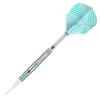 Target Darts Mikuru Suzuki The Miracle 47 18G 95% Tungsten Soft Tip Darts Set, Silver and Clear view 4