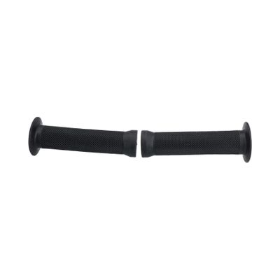 AB Tools BMX Slim Handlebar Grips Bike Cycle Diamond Black Rubber 22mm Handle Bars