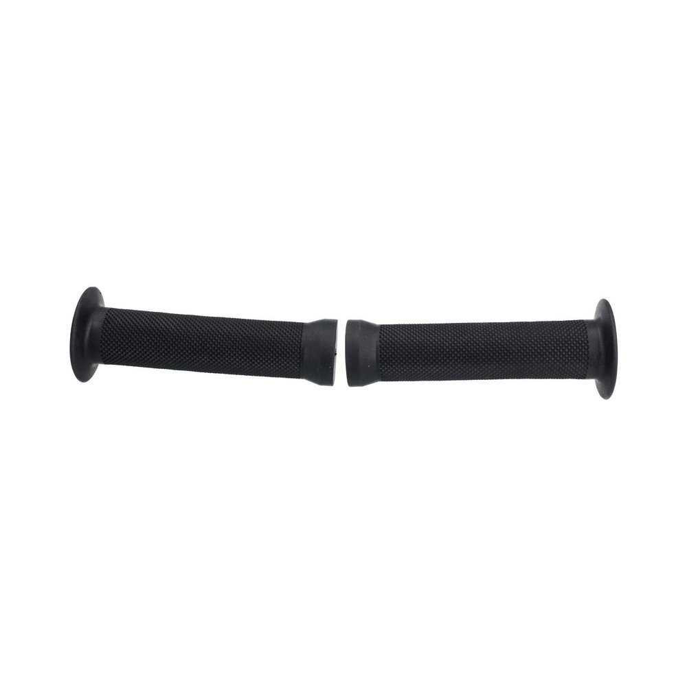 AB Tools BMX Slim Handlebar Grips Bike Cycle Diamond Black Rubber 22mm Handle Bars