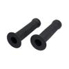 AB Tools BMX Slim Handlebar Grips Bike Cycle Diamond Black Rubber 22mm Handle Bars view 3