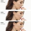 14K Gold Plated Hoop Earrings, 3 Pairs 925 Sterling Silver Big Hoop Earrings Set For Women 40 50 60MM view 4
