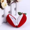 Cabilock Strawberry Ring Box Creative Wedding Ring Case Jewelry Box for Proposal Engagement Wedding view 4