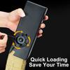 ACTIONUNION Airsoft Tactical Speed Loader for Hand Crank Magazine Quick Loader 1000 Rounds (Black) view 2