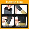 ACTIONUNION Airsoft Tactical Speed Loader for Hand Crank Magazine Quick Loader 1000 Rounds (Black) view 4