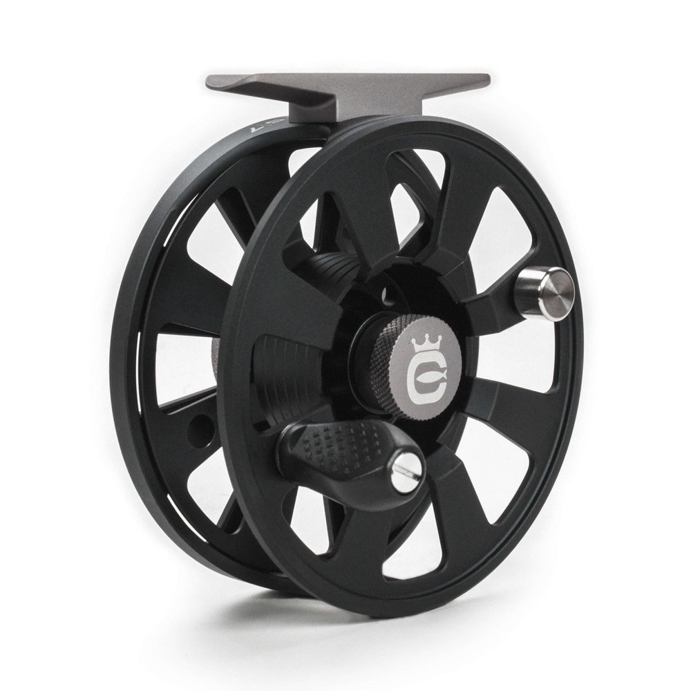 Cortland Disc Drag-Machine Anodized Fly Fishing, Crown Disc Fly Reel, 5-7WT