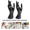 Cabilock Female Mannequin Hand Display Stand 9X3.5X2.9 Inch Jewelry Organizer for Rings Bracelets Necklaces Creative Hand Mold Display for Home Store Showcase view 2