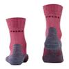 FALKE Women's TK5 Wander Hiking Socks, Crew Length, Light Padding, Athletic Sock, Breathable Quick Dry, Merino Wool, Red (Mixed Berry 8215), 6.5-7.5, 1 Pair view 2