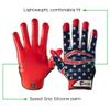 CUTTERS Game Day Receiver Glvs Flag L/XL view 4
