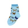 Foot Traffic Novelty Youth Socks, Butterflies view 1